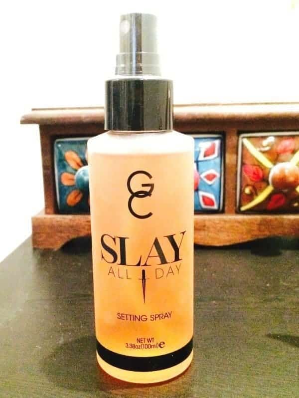 Gerard Slay All Day Setting Spray Peach Review and Swatches 4