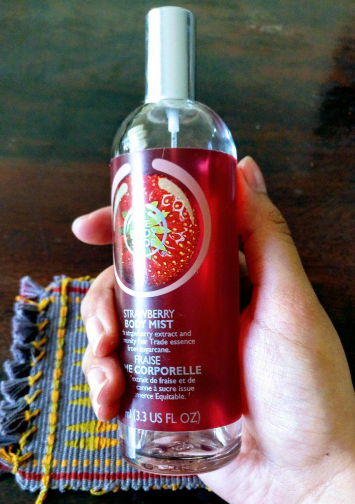 The Body Shop Strawberry Body Mist Review