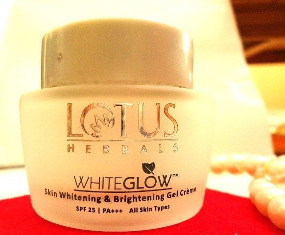 Lotus Whiteglow Skin Whitening and Brightening Gel Crème Review