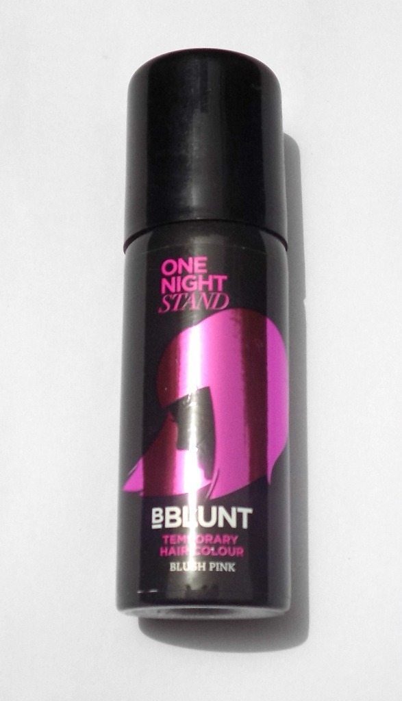 B Blunt One Night Stand Temporary Hair Colour Blush Pink Review