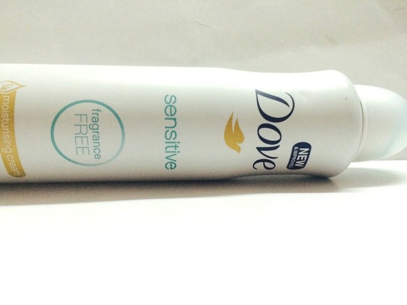 Dove Sensitive Fragrance Free Deodorant Spray Review