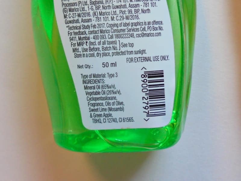 Hair & Care Moisturizing Fruit Oils with Green Apple, Olive & Mosambi Review  2