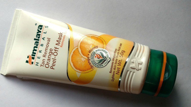Himalaya Herbals Tan Removal Orange Peel-Off Mask Review
