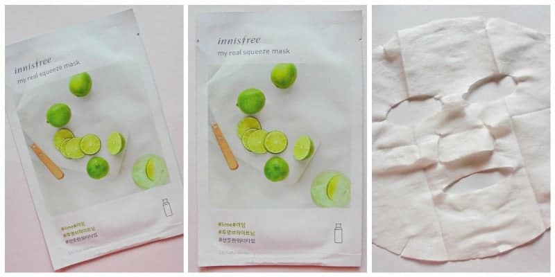 Innisfree My Real Squeeze Mask Lime