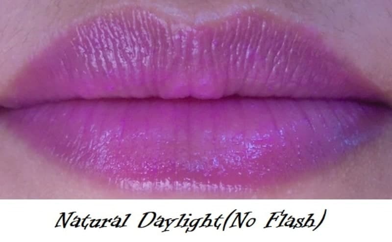 Maybelline Baby Lips Bright Out Loud! Beaming Violet Review 5