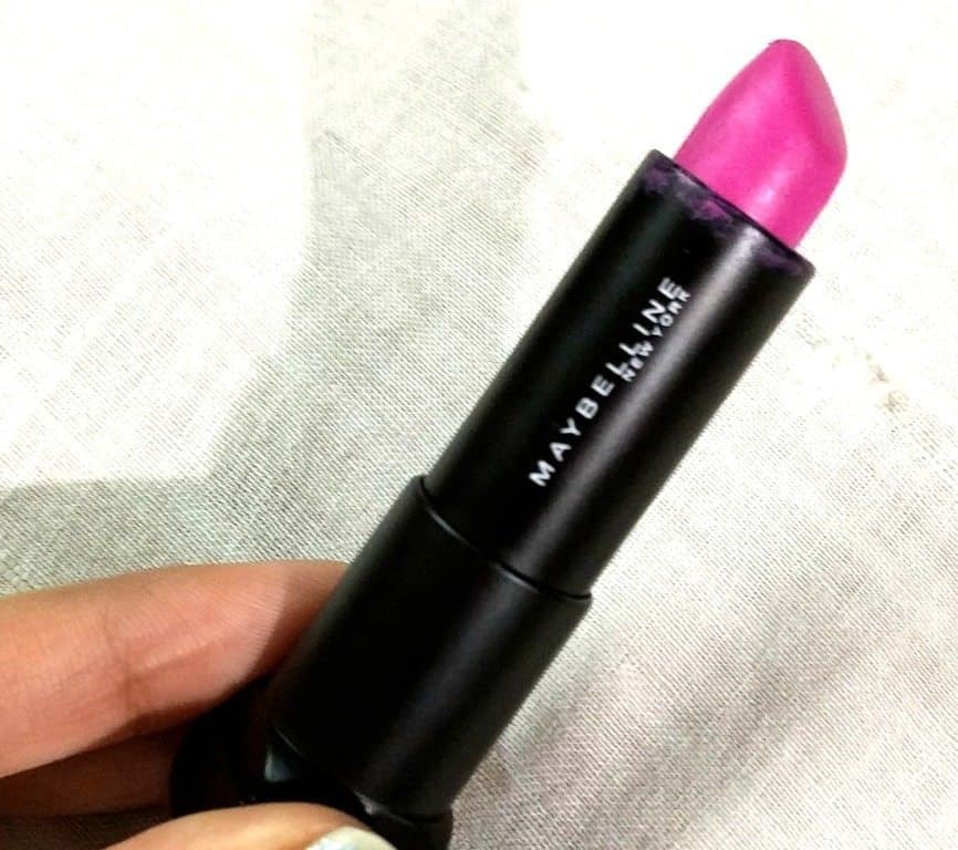Maybelline Vivid Matte Lipstick Neon Pink Review 2