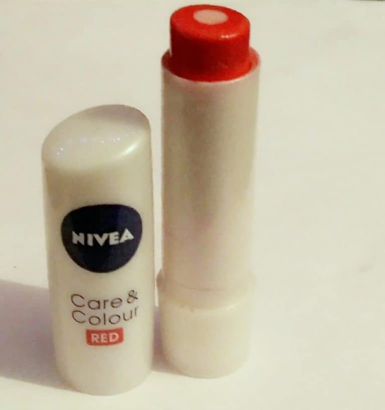 Nivea Care and Colour Lip Balm Red Review 2