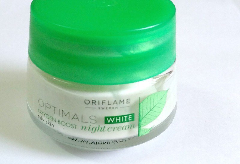 Oriflame Optimals White Oxygen Boost Night Cream 2