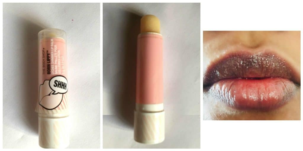 The Body Shop Lip Balm - Born Lippy Lychee Shimmer 