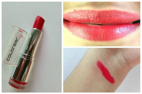 The Colorbar Peach Crush lipstick