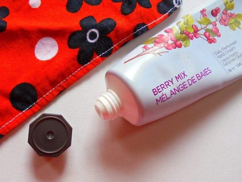 The Face Shop Berry Mix Hand Cream Review 2