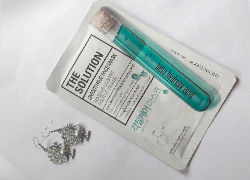 The Face Shop The Solution Smoothing Face Mask Review 1