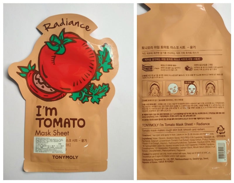 Tonymoly I’m Tomato Mask Sheet
