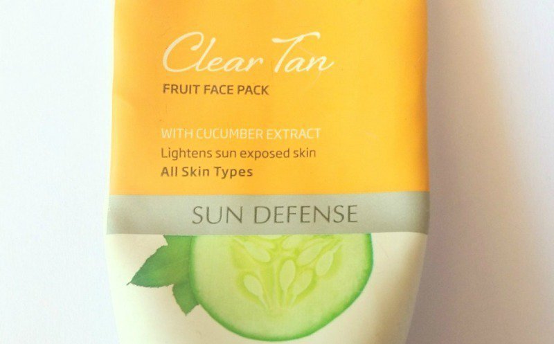 VLCC Clear Tan Fruit Face Pack 1